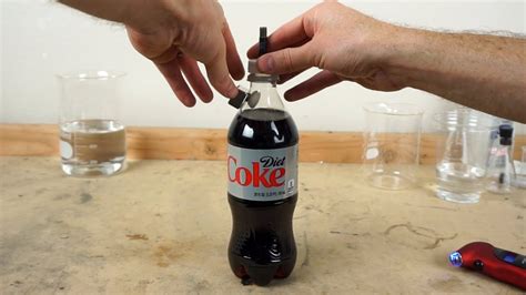 soda bottle pressure test|coke in a soda bottle.